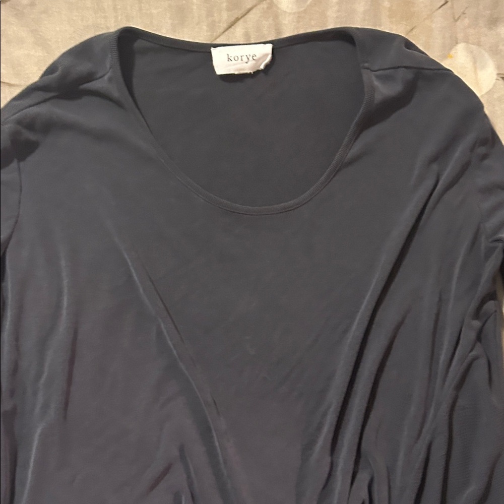 Women's steel blue Top